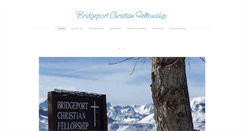 Desktop Screenshot of bridgeportcf.org